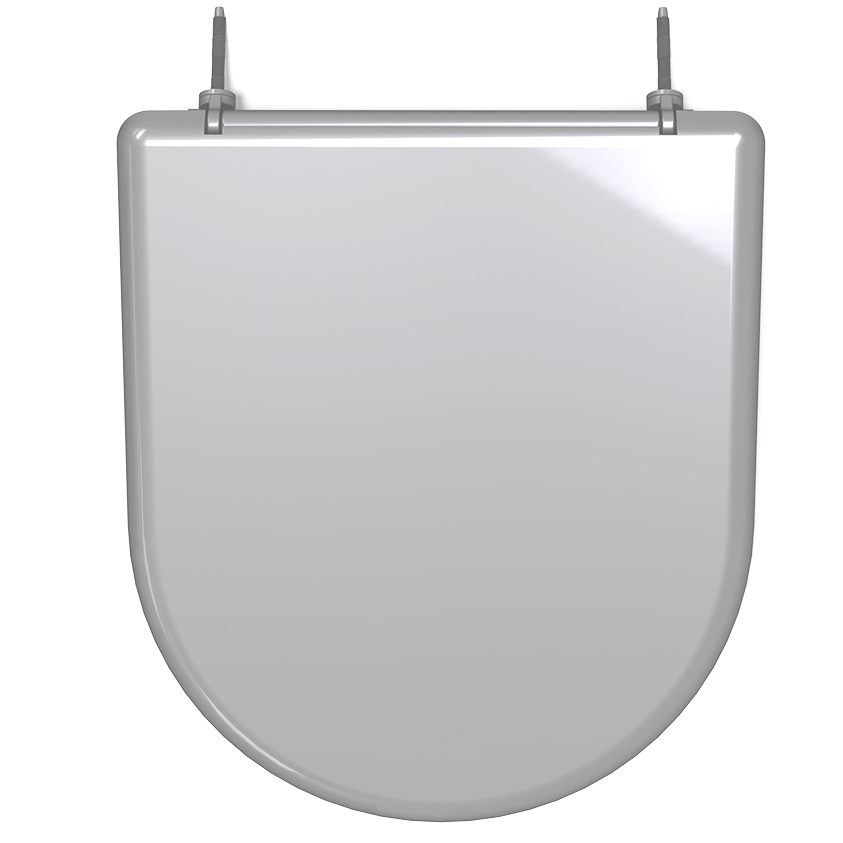 Tampa Sanitário Almofadado Luxo Calypso Cinza Claro Com Dimensão 430 x 370 x 51,5mm Durín em Oferta na Shopee