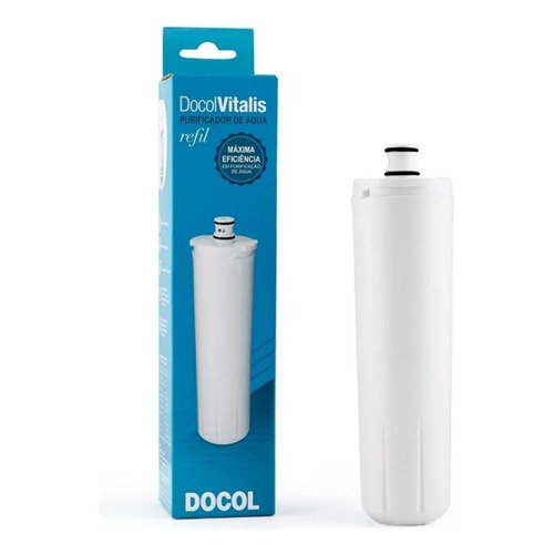 Refil Para Filtro Purificador De Água Docol Vitalis 00832200 em Oferta na Shopee