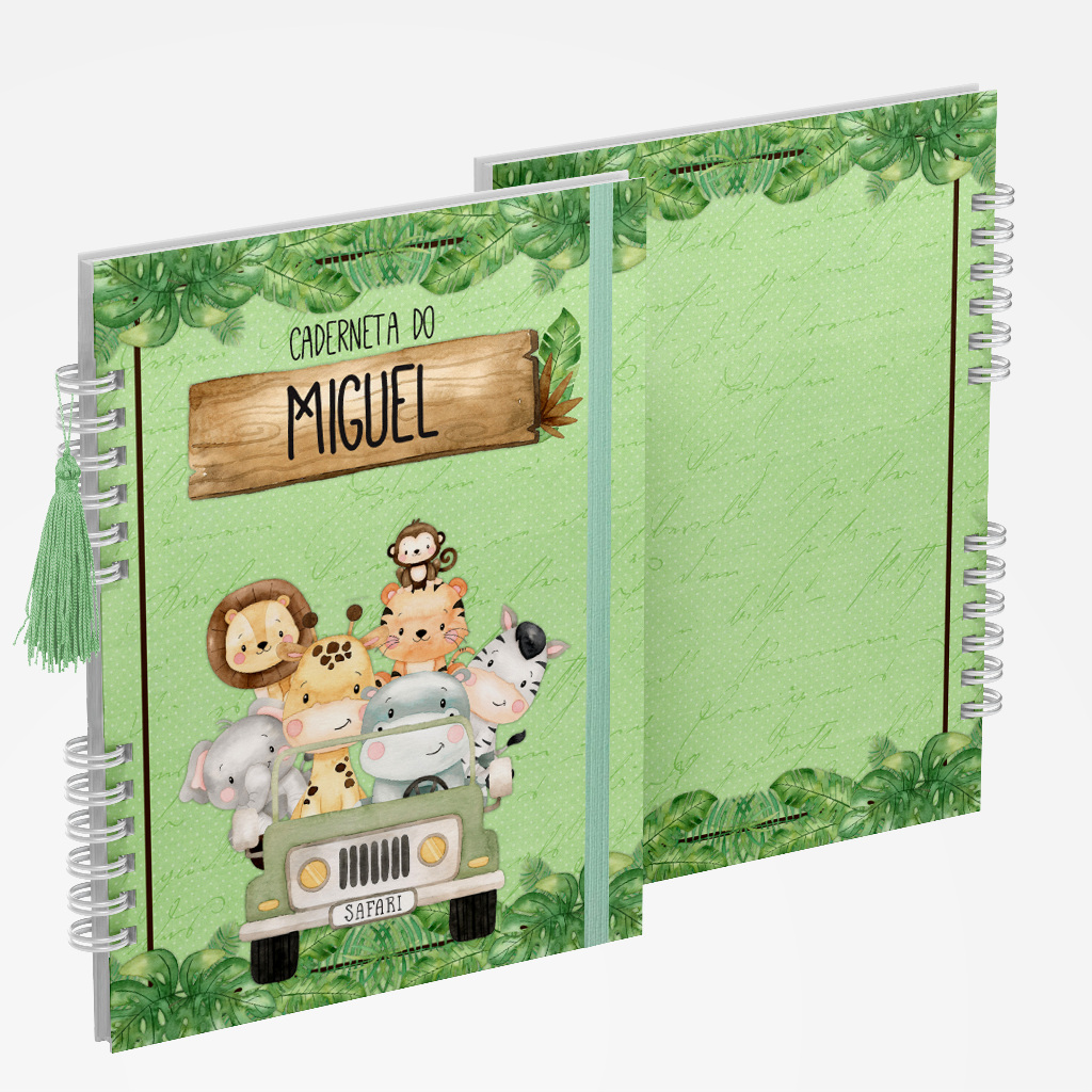 Caderneta de Vacina Vários Modelos Masculina Safari 3 em Oferta na Shopee