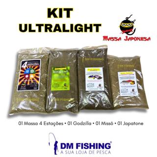 KIT de iscas MASSA JAPONESA PARA PESCA DE ULTRALIGHT 04 SABORES. em Oferta na Shopee