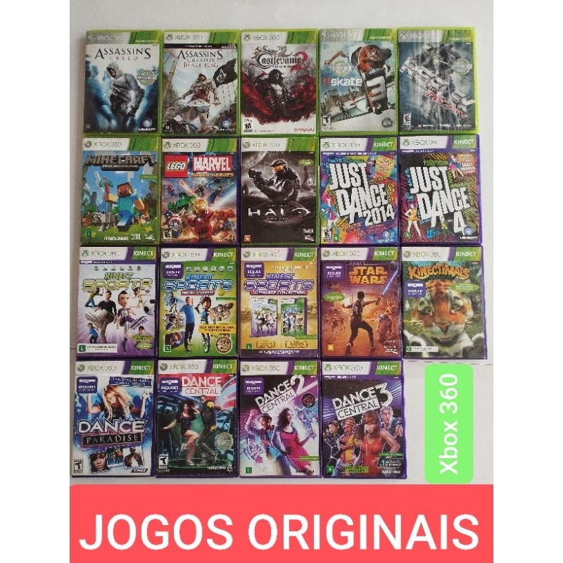 jogos de Xbox 360 originais