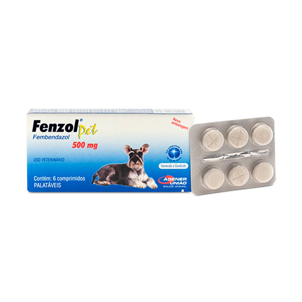 Fenzol Pet 500mg 6 comprimidos - Pets