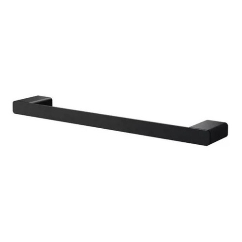 Porta Toalha Toalheiro Barra Rosto Docol Flat 010136ce Ônix