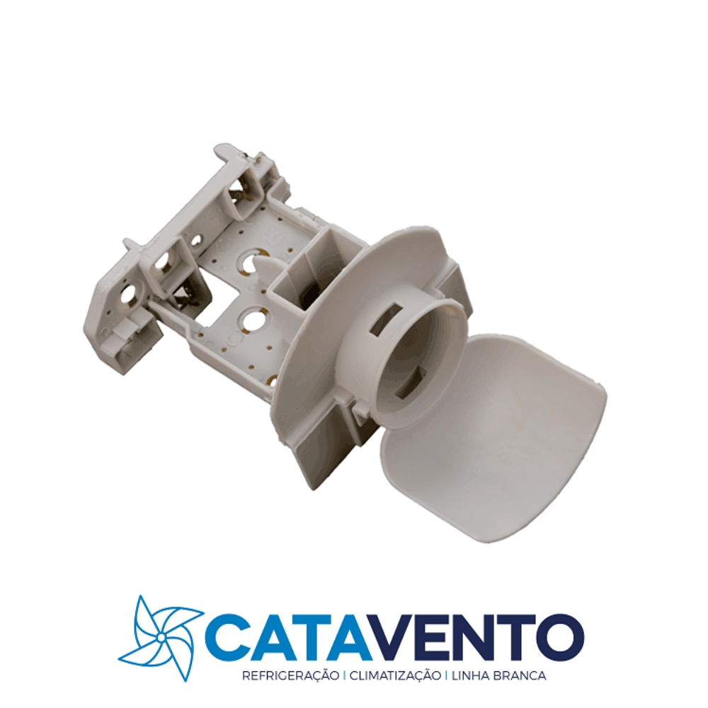 Soquete da Lâmpada Geladeira Consul W10286851 Original