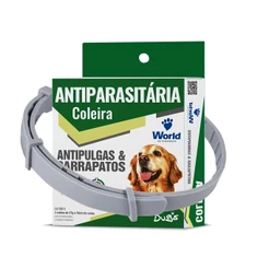 Coleira Dug's Antipulgas e Carrapatos para Cães World Veterinária