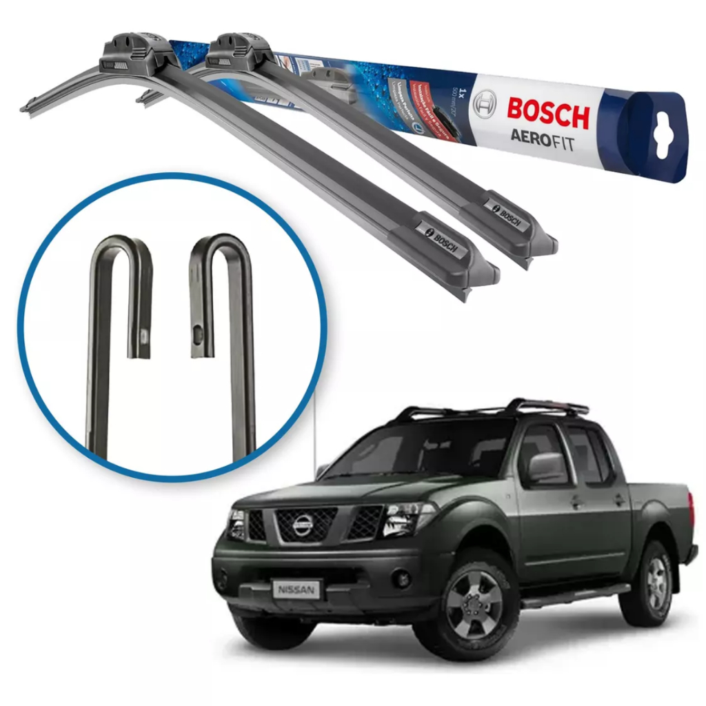 Palheta Limpador Bosch Original Nissan Frontier 2007 A 2016 AF24 AF18 em Oferta na Shopee