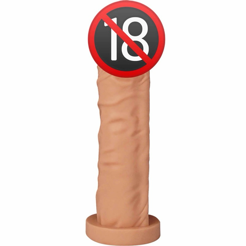 Pênis Protese Sex Shop Realístico Maciço com Veias Salientes Consolo de Borracha