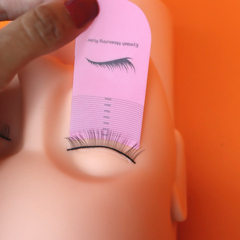 Réguas Para Pálpebras Medida De Cílios Extensão Profissional