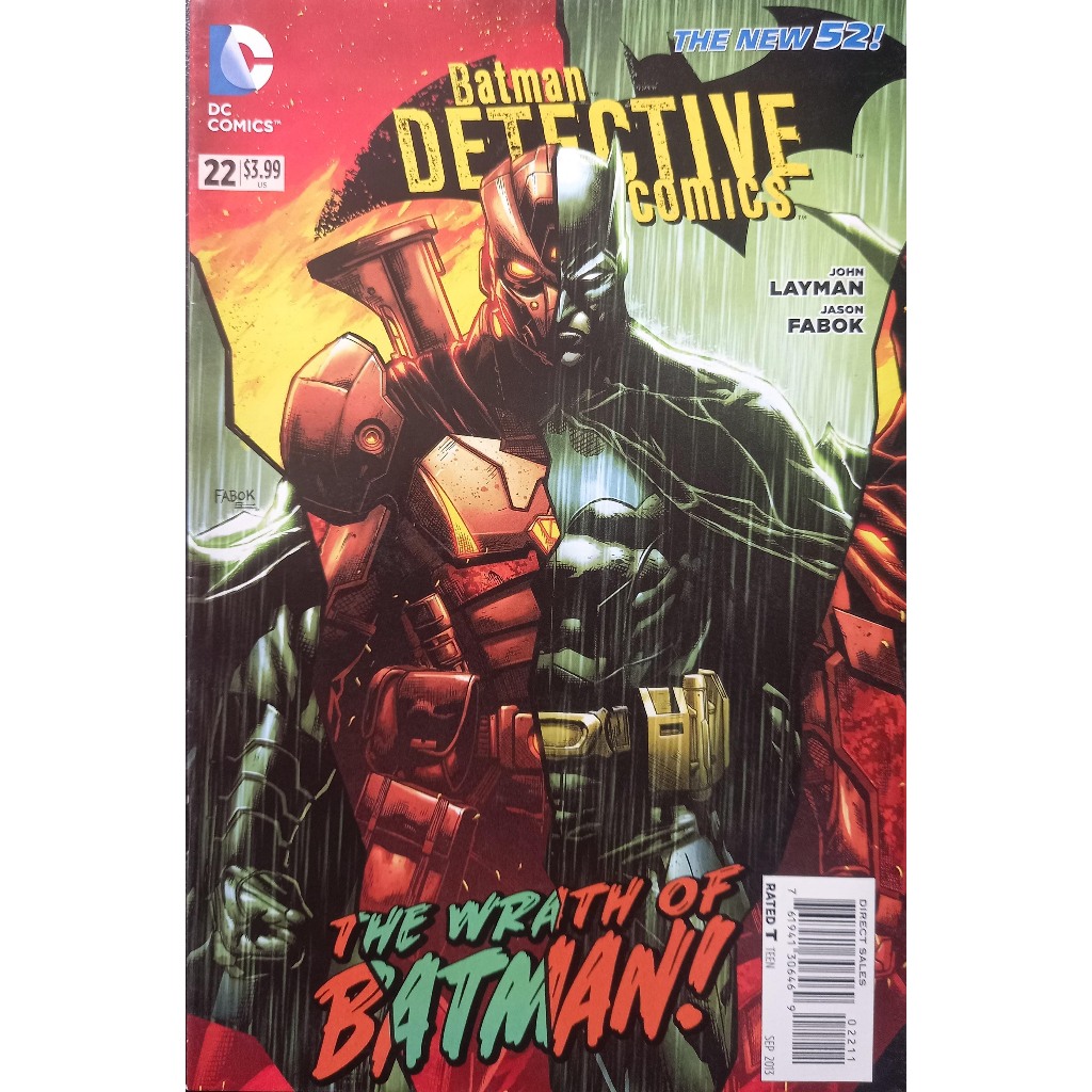 Hq DC Batman Detective Comics 22  - The New 52! - Importada - 2013 - DC Comics