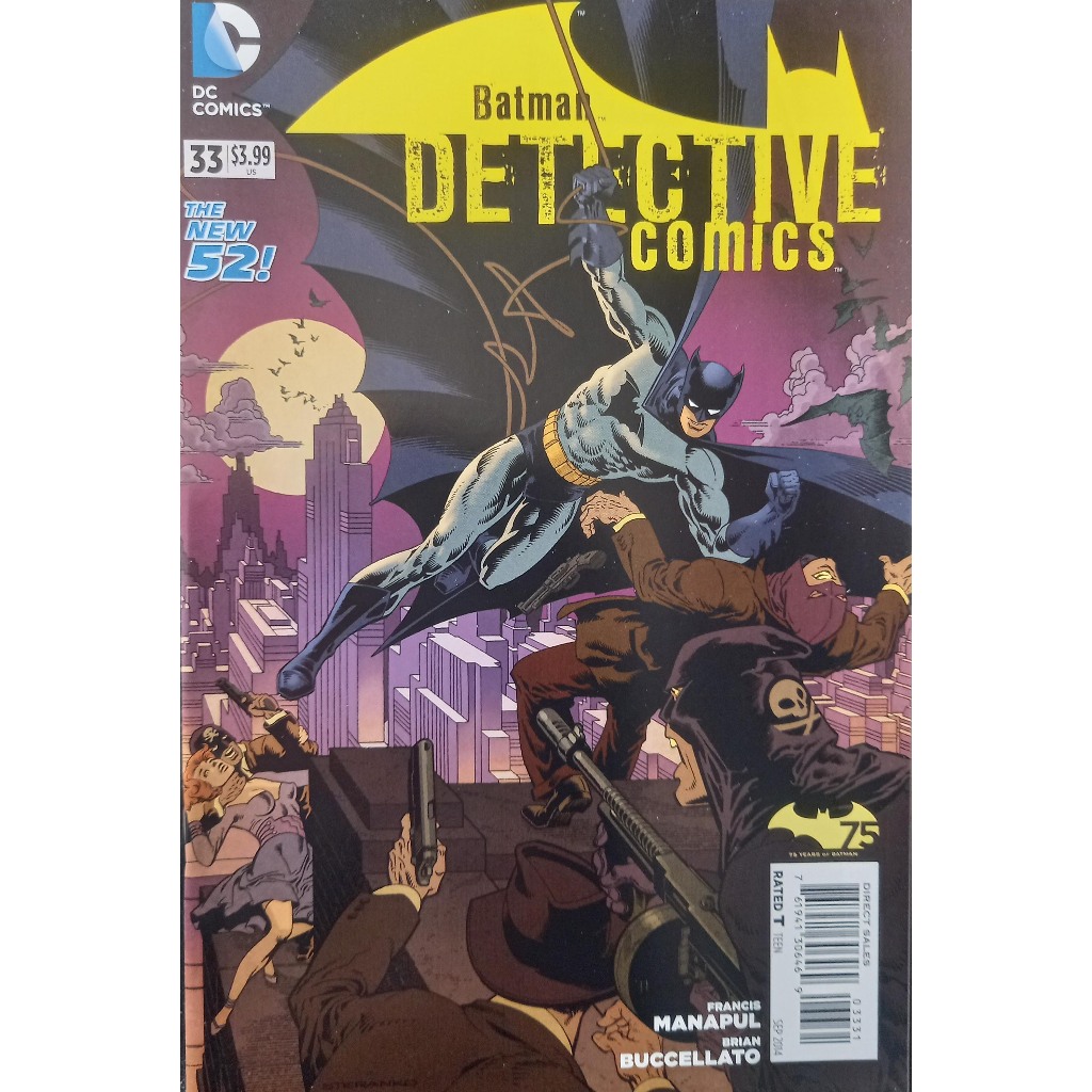 Hq DC Batman Detective Comics 33  - Capa variante - The New 52! - Importada - 2014 - DC Comics