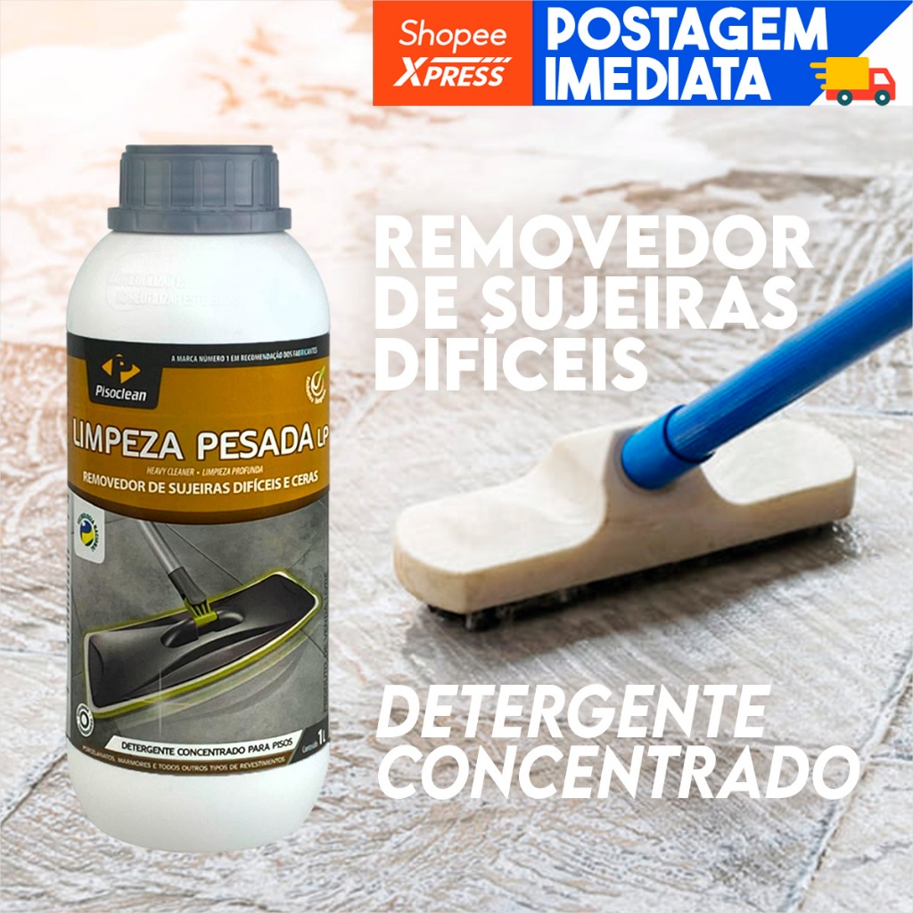 Pek Limpeza Pesada 1l - Limpar Pisos - Remove Cera em Oferta na Shopee