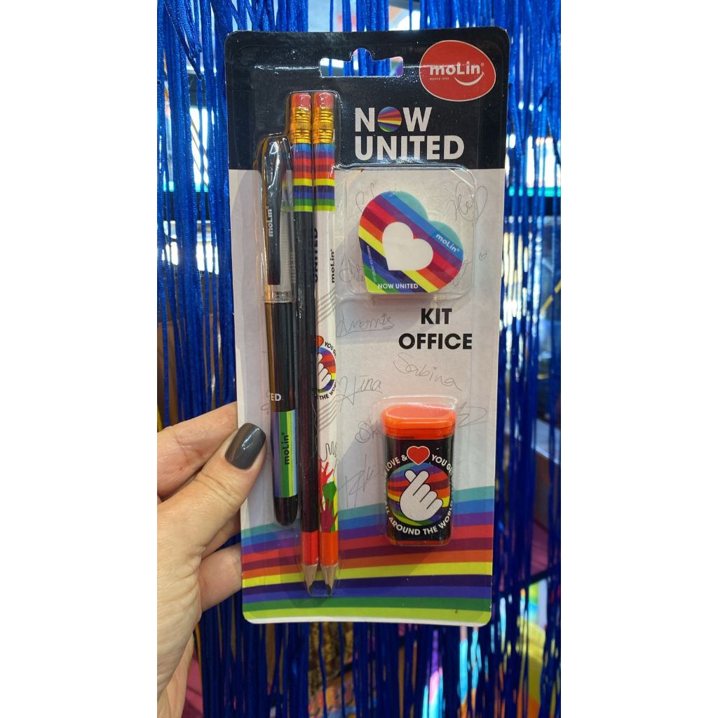 PROMOÇÃO :02 Unidades de Kit Office Now United com 05 peças - Molin