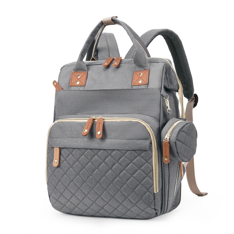 Mochila Bolsa Maternidade Original Impermeável Porta mamadeira Fralda Unissex MY002