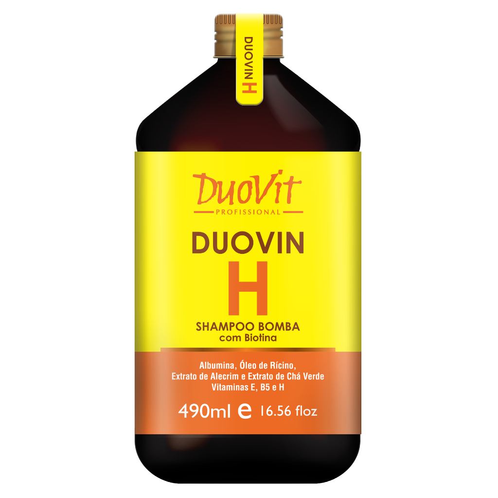 Shampoo Bomba Duovin H Duo Vit 490g
