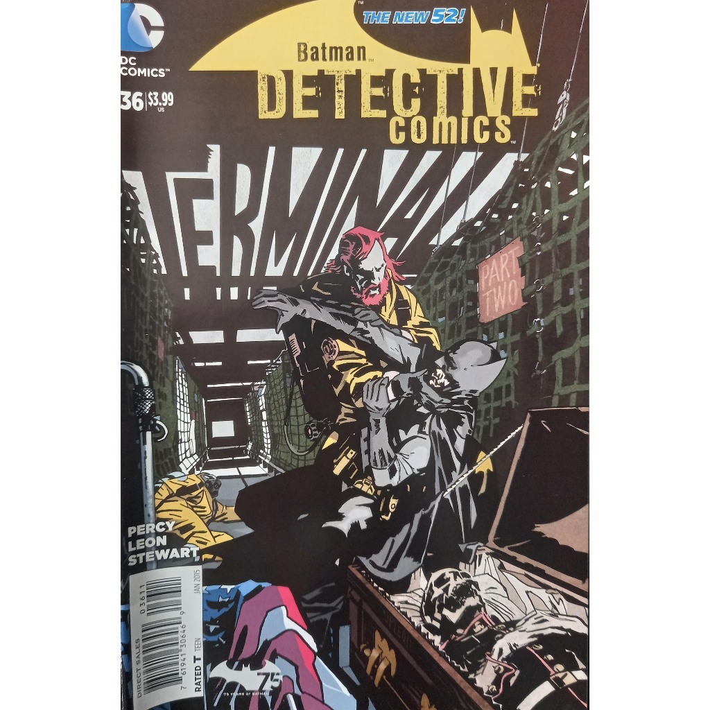 Hq DC Batman Detective Comics 36  - The New 52! - Importada - 2015 - DC Comics