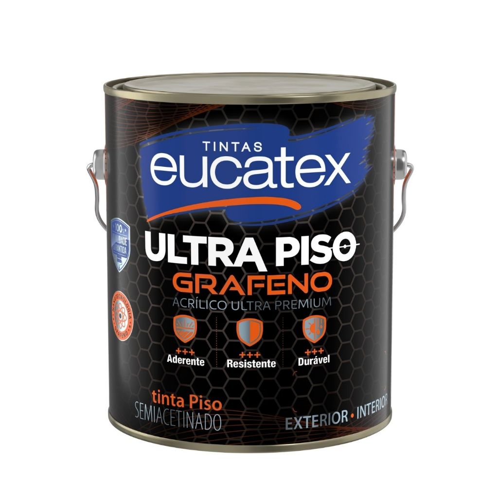 Tinta Piso Eucatex Grafeno Muito Mais Resistente 3,6l - Cores em Oferta na Shopee