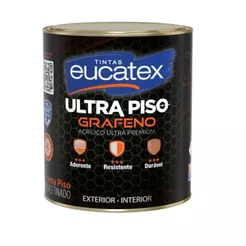 Tinta Piso Eucatex Grafeno Muito Mais Resistente 900ml - Cores
