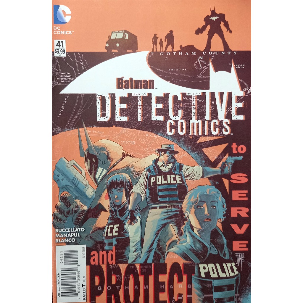Hq DC Batman Detective Comics 41  - The New 52! - Importada - 2015 - DC Comics