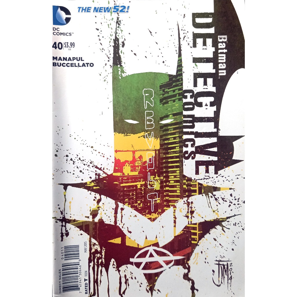 Hq DC Batman Detective Comics 40  - The New 52! - Importada - 2015 - DC Comics