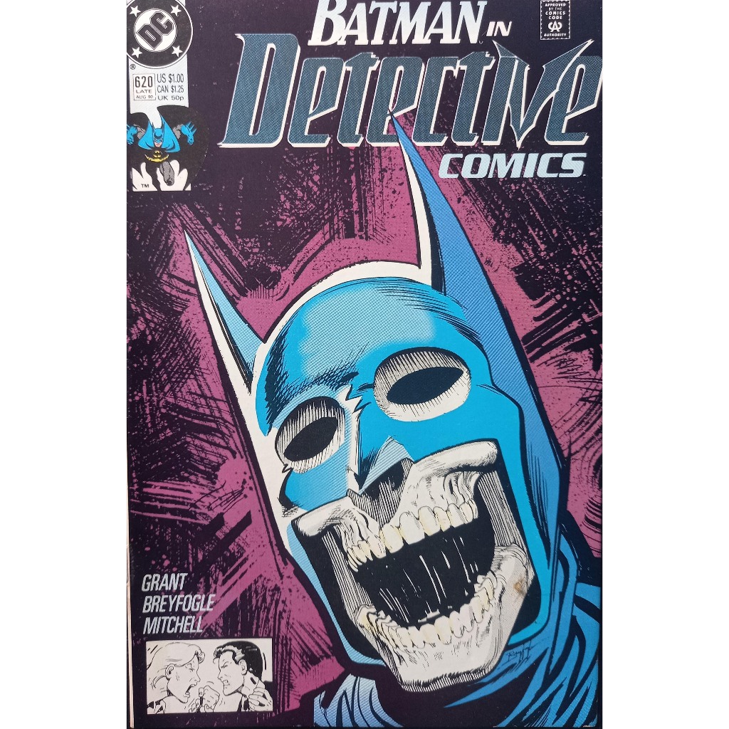 Hq DC Batman Detective Comics 620  - Vintage - Importada - 1990 - DC Comics