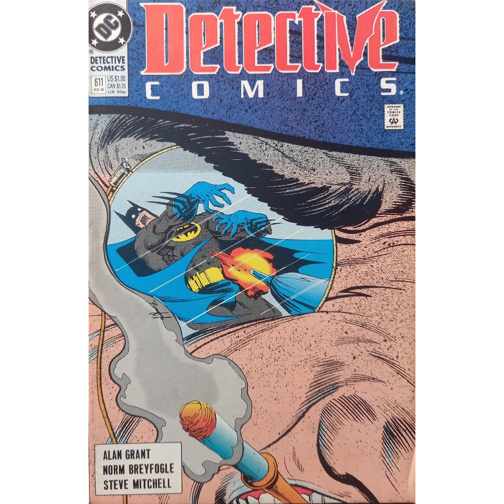Hq DC Batman Detective Comics 611  - Vintage - Importada - 1990 - DC Comics