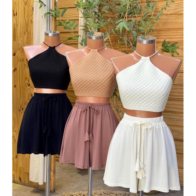 KIT 3 SHORTS GODÊ em Oferta na Shopee