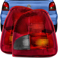 Lanterna Traseira Gol Bola Bolinha G2 1995 1996 1997 1998 1999 Tricolor Volkswagen Vw Volks