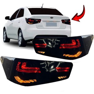 Aplique Adesivo Lanterna Cerato em Oferta na Shopee