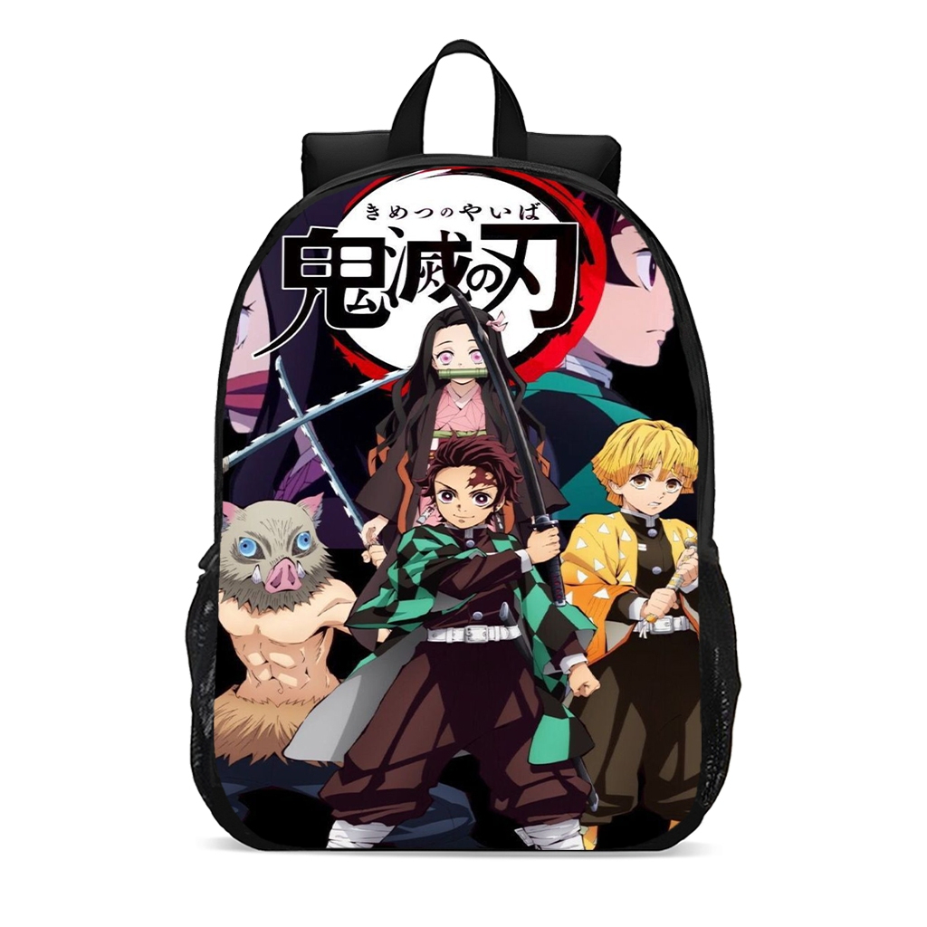 Mochila Escolar Infantil Juvenil batalha espadachim demon slayer novidade promoção