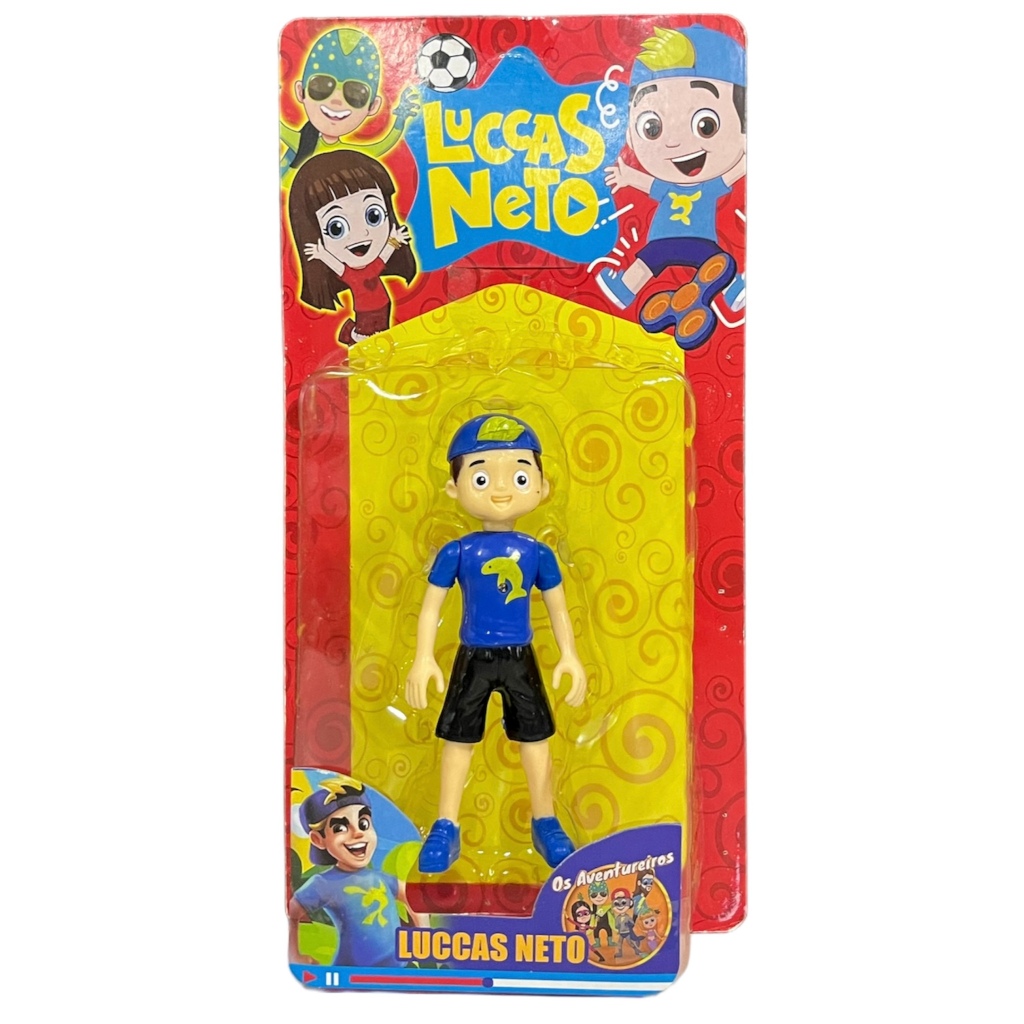 Brinquedo Boneco Luccas Neto Lucas Neto Colecionavel Figure Action