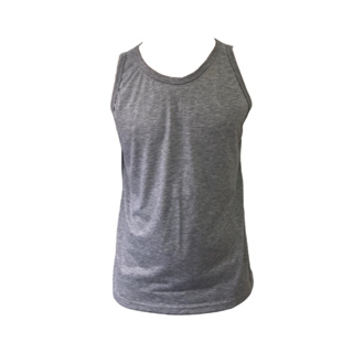 Regata masculina para sublimação CINZA MESCLA 100% poliéster em Oferta na Shopee