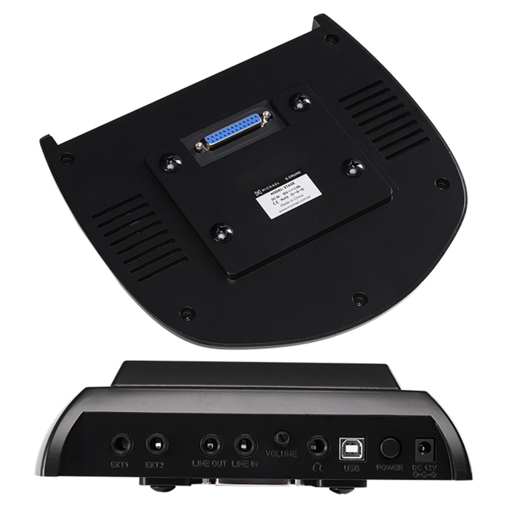 Detalhes do Bateria Eletrônica Michael Stage Dmx320 Modular Midi Display para o baterista