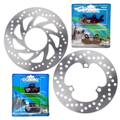 Discos de Freio Lander 250 Até 2015 + Pastilhas Cobreq