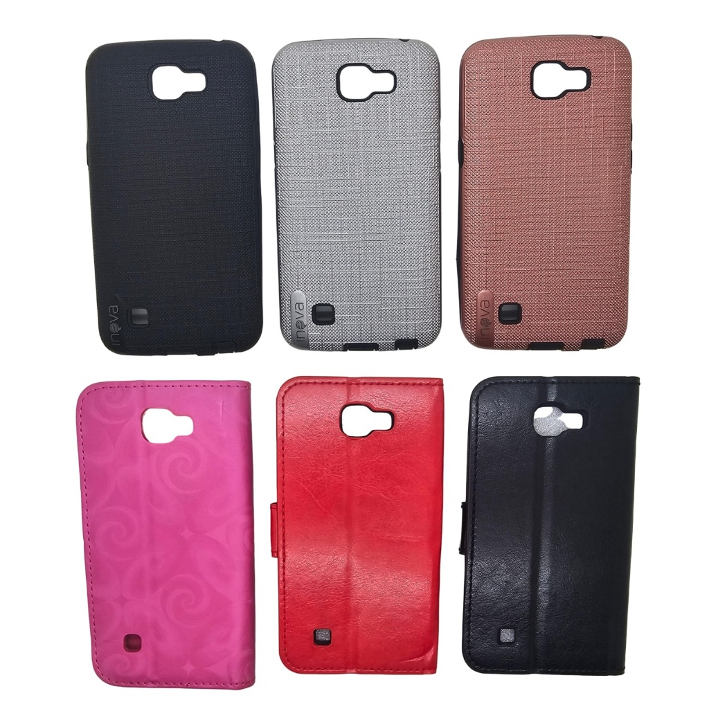 Capa Case de Proteçao para LG K4 K130 K130f  Tela 4.5'' Anti-impacto Carteira