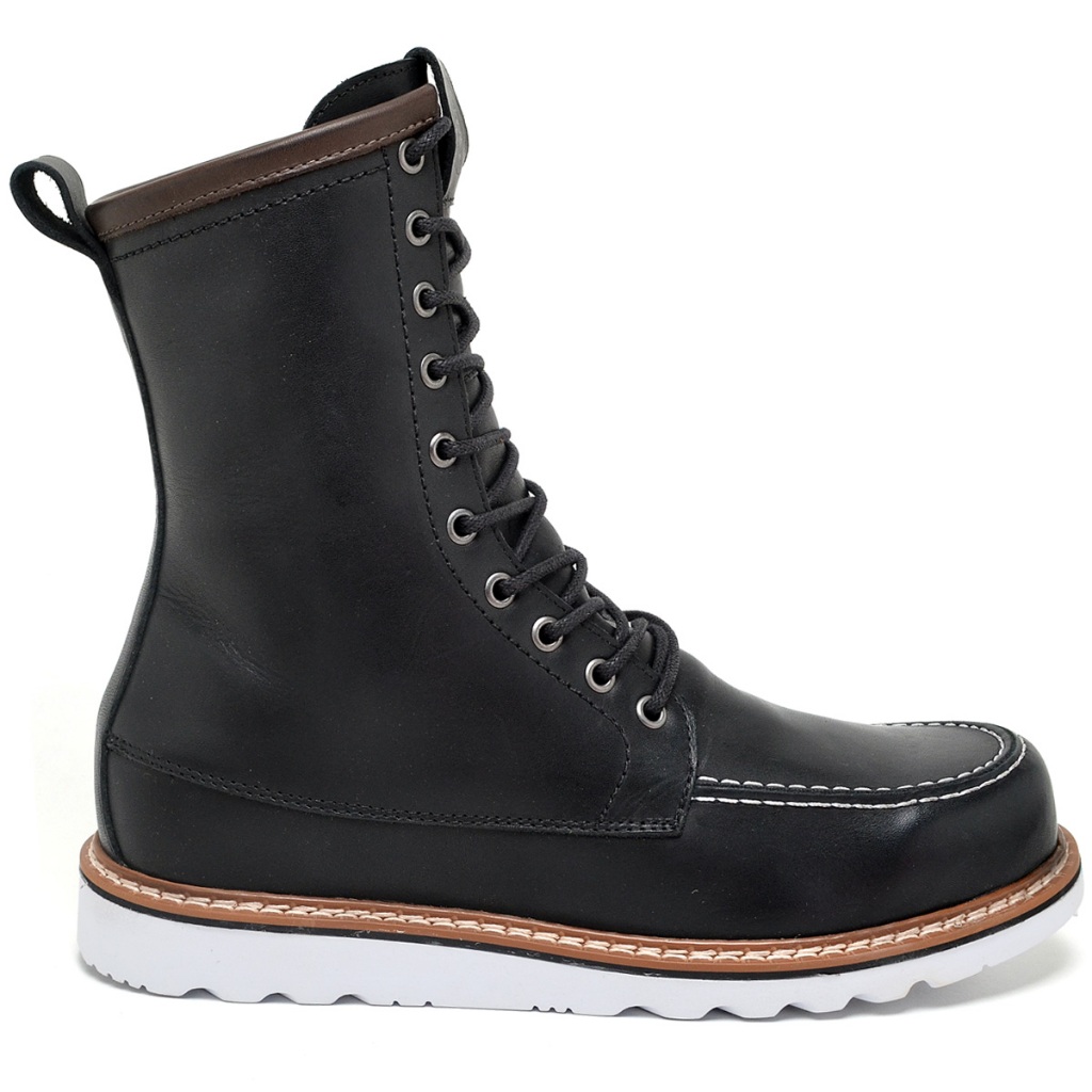 Bota Coturno Social Masculina Cano Alto Casual Confort