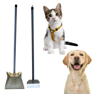 Coletor De Fezes Pa Coco Animais Cães Cachorro Gato Leve Portátil Fácil Limpeza Prático