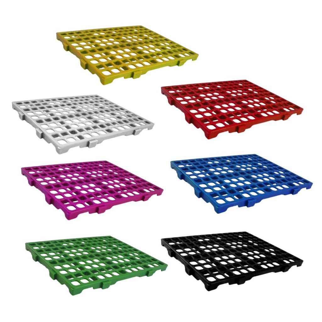 Estrado Multiuso Piso Plástico Modular Super Resistente Várias Cores em Oferta na Shopee