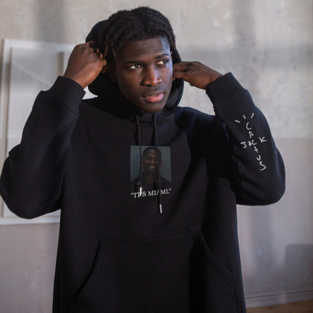 Moletom ou Camiseta PLUS SIZE G1 G2 G3 G4Travis Scott Preso Lançamento Cactos Moletom Algodão Casaco ou Camisa Street