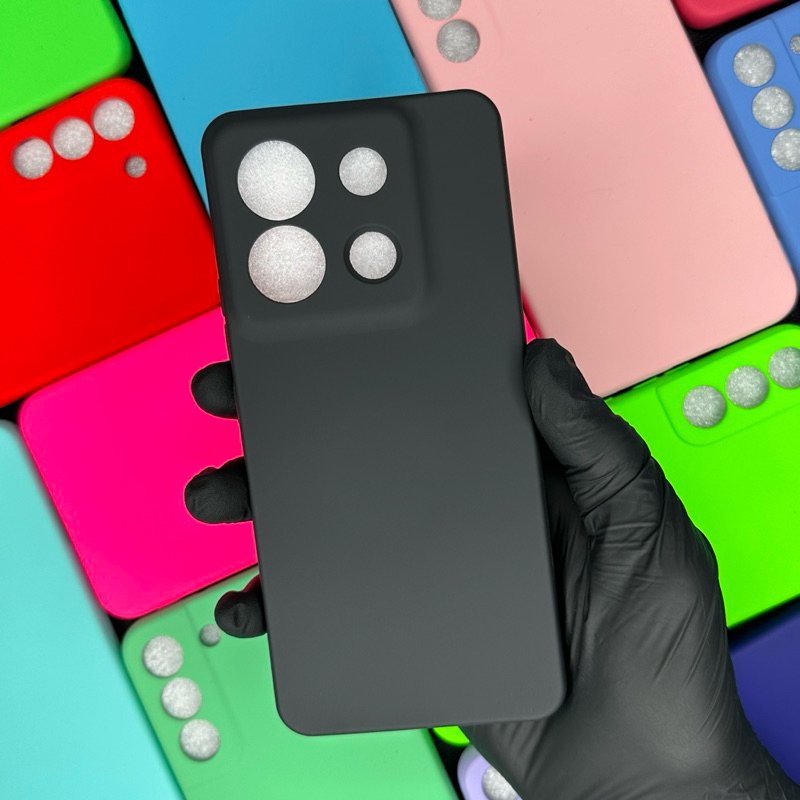 Capa Capinha de Celular Silicone Aveludada Xiaomi Redmi Note 13 PRO 5G / Poco X6