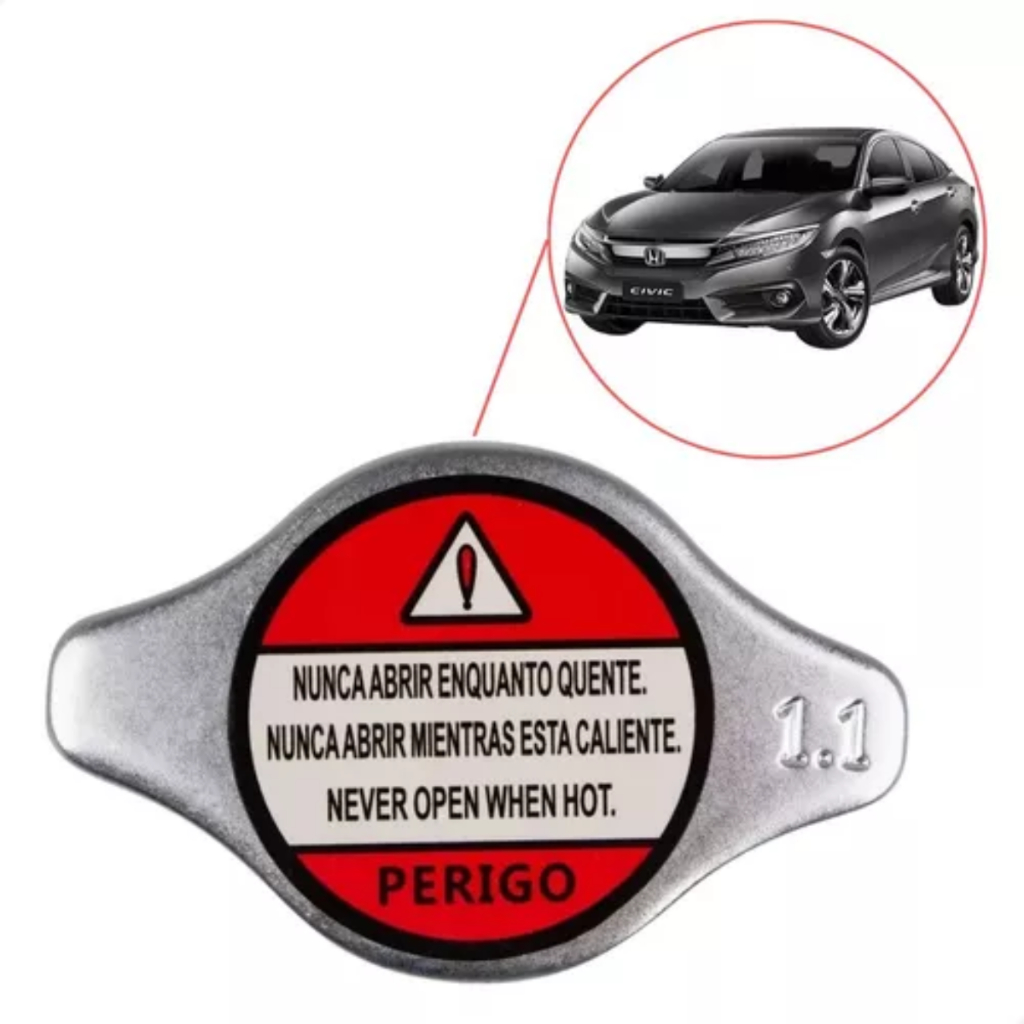 Tampa Do Radiador Civic 2012 2013 2014 2015 2016 2017 em Oferta na Shopee