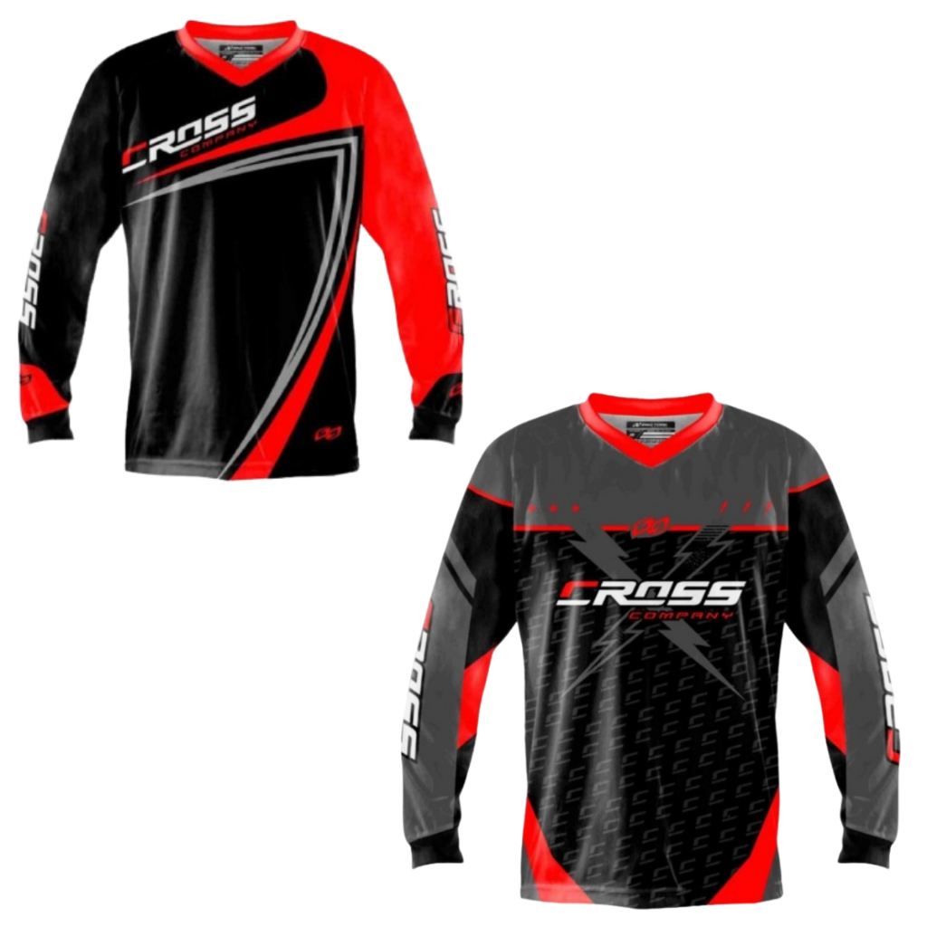 Kit 2 Camisas Manga Longa Mtb Bike Motocross Moto Off Road Tamanho Adulto Masculino Feminino