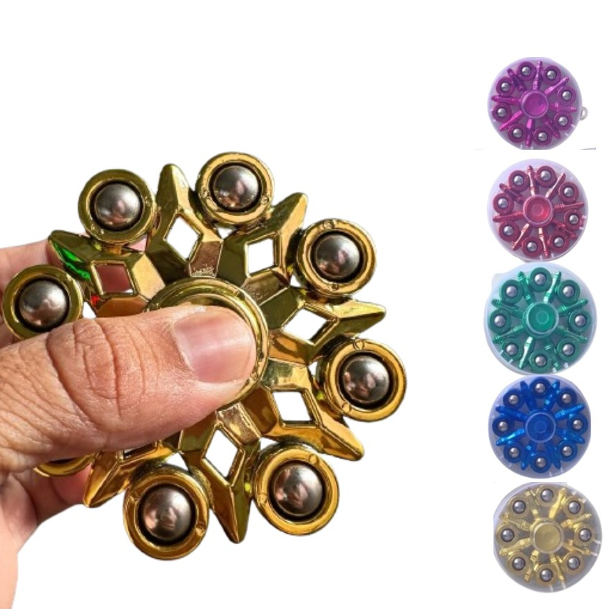 Fidget Hand Spinners Spinner Metal Ferro Rolamento Raros Cor Vibrantes Homem Aranha Capitão América