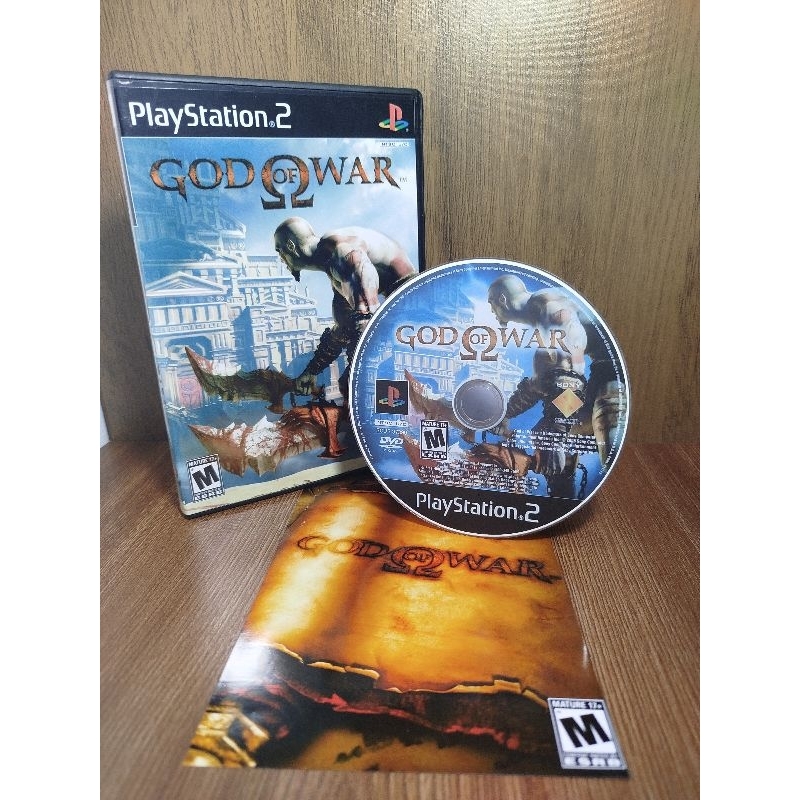 Jogo God of War 1 (Legendado e Dublado em Português) - Playstation 2