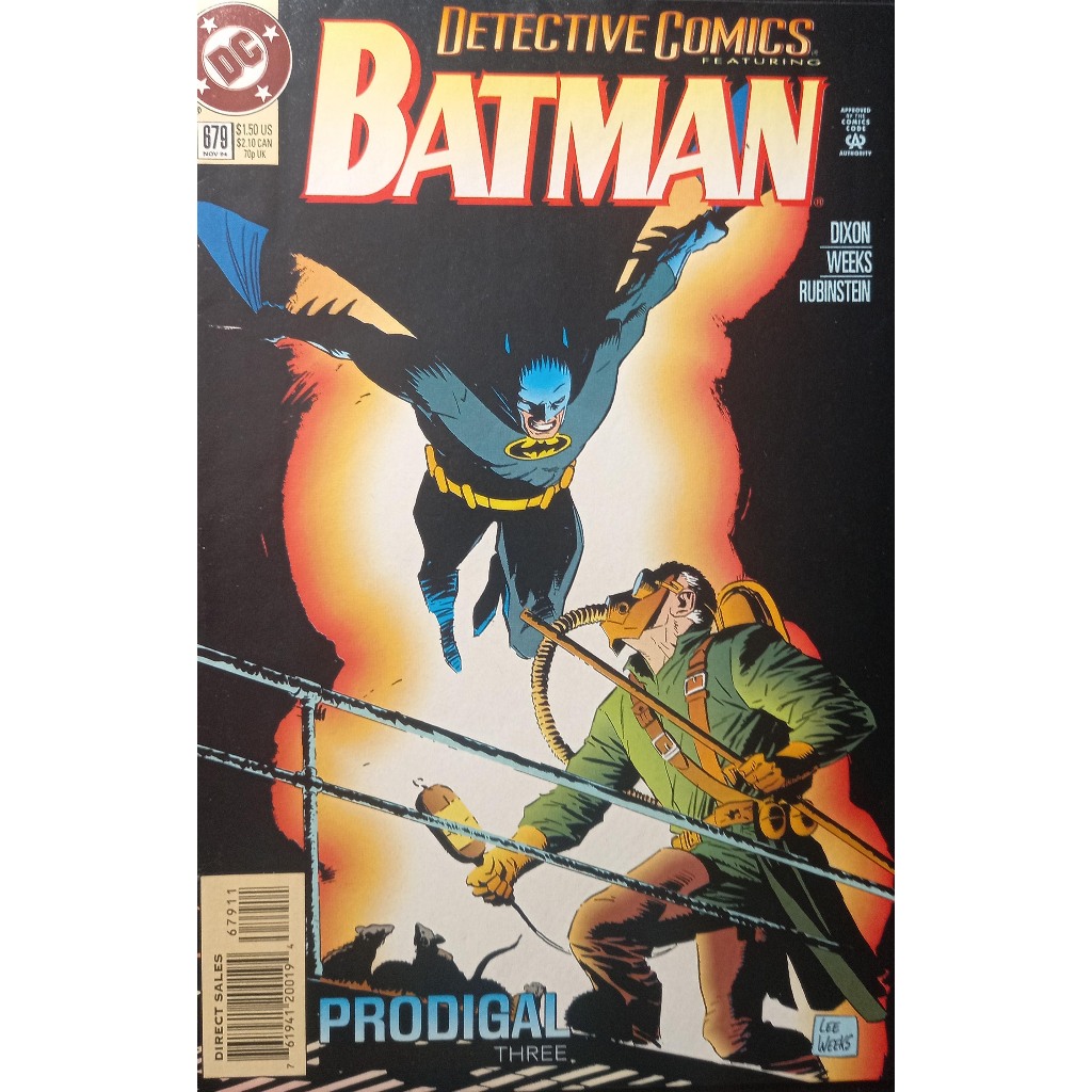 Hq DC Batman Detective Comics 679  - Vintage - Importada - 1994 - DC Comics
