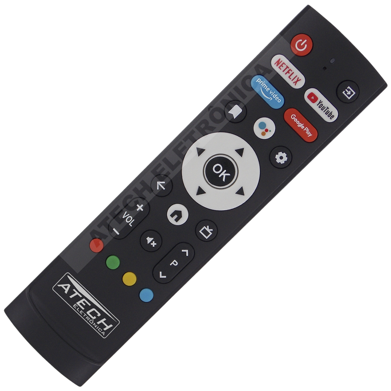 Controle Remoto Aiwa para Smart TVs 32″, 43″ e 50