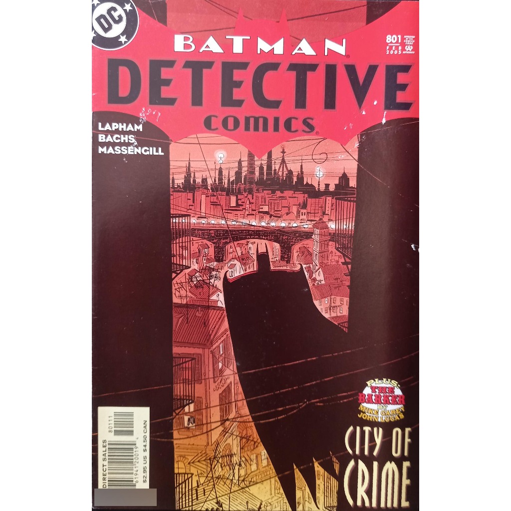 Hq DC Batman Detective Comics 801 -  Vintage - Importada - 2005 - DC Comics
