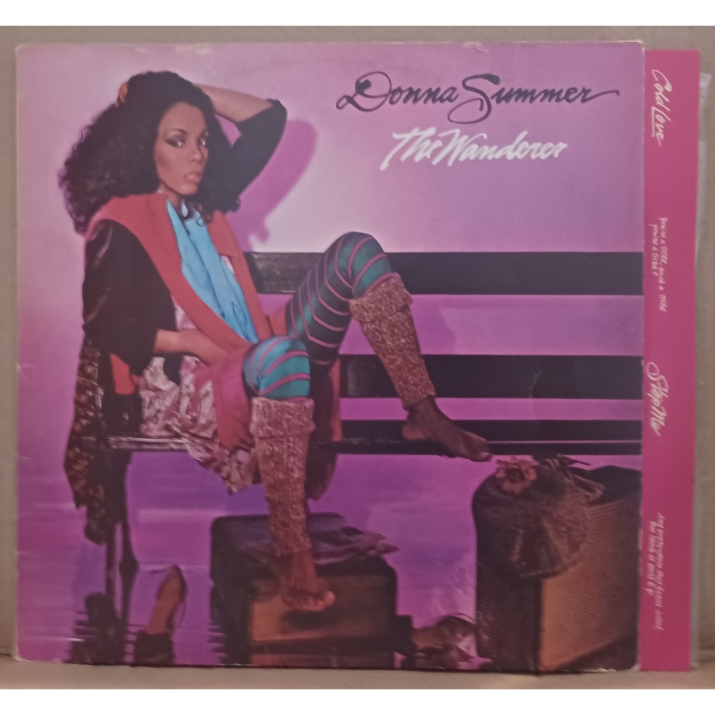 LP Disco De Vinil Donna Summer - The Wanderer - Com Encarte LP Ótimo Capa Muito Boa Ler Descrição