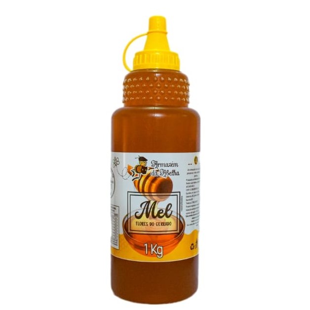 MEL de abelhas - 100% PURO - Florada SILVESTRE- 1 Kg em Oferta na Shopee