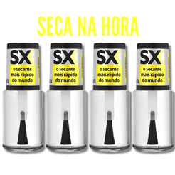 Kit 4 Sx Cora Secante Liquido 9ml - Mais Rápido do Mundo