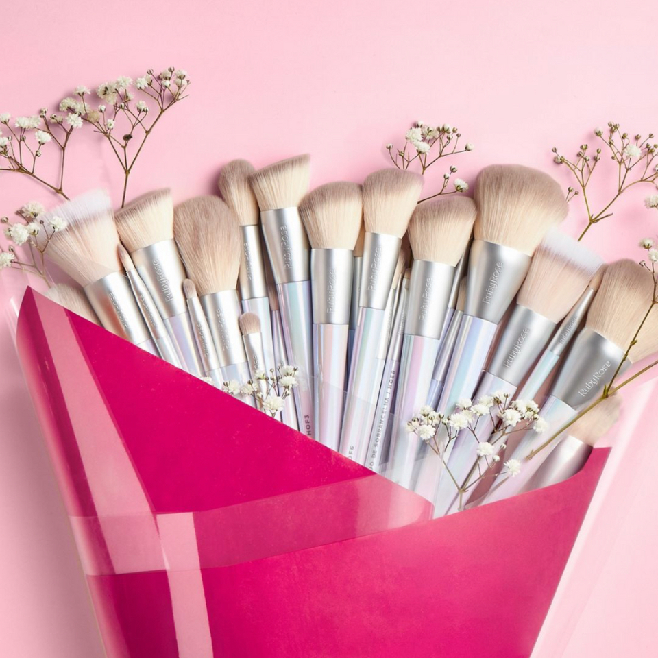 Pincel Profissional Para Maquiagem Nova Coleção Holographic - RUBY ROSE